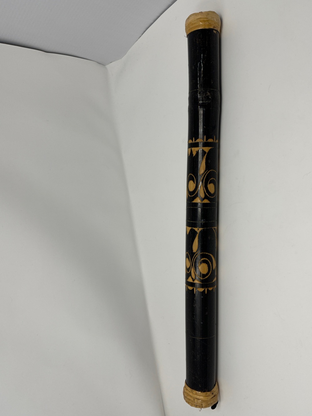 Decorative Bamboo rain stick sound musical percussion instrument - Picture 3 of 8